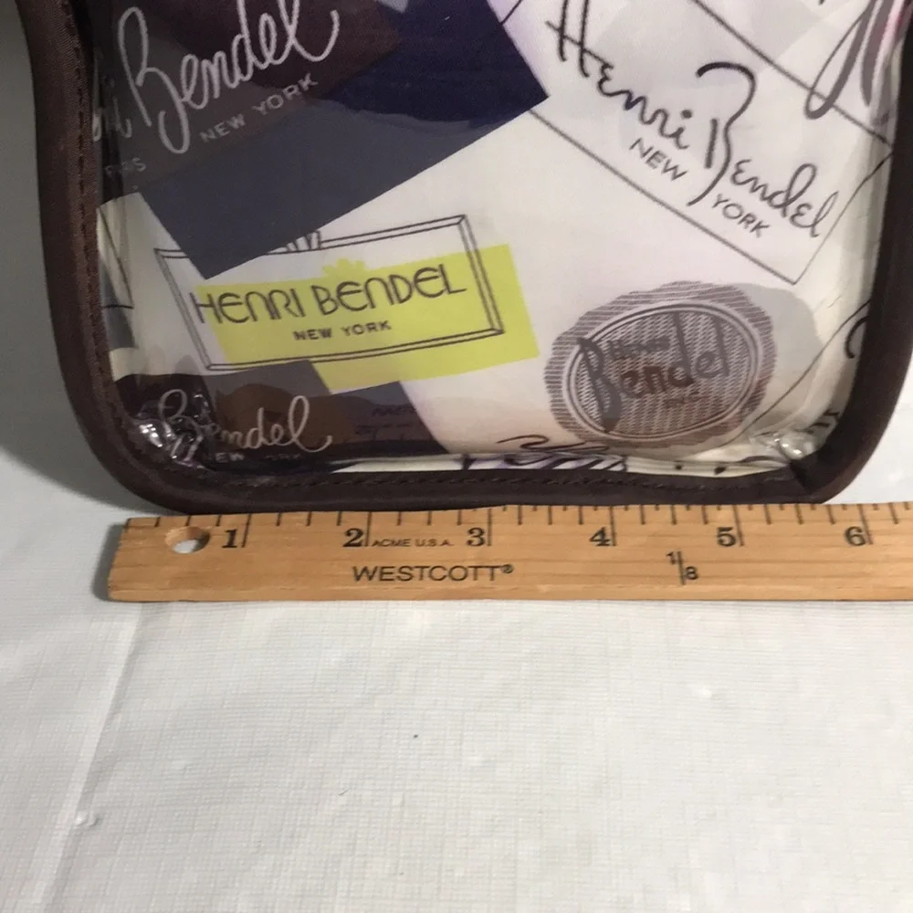 Henri Bendel Heritage Train Case Toiletry Cosmetic Case - Picture 11 of 12